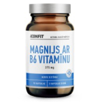 ICONFIT Magnesium with B6 Vitamin, 375mg, N90 toidulisand ICF-MG-B6