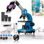 Bresser JUNIOR SEL BIOLUX BLUE + SET 40x-1600x mikroskoobid 8855600WXH000