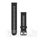 GARMIN Quick Release Band 20mm, Black with Slate Hardware aksessuaarid 010-11251-1G