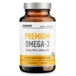 ICONFIT Omega 3 Premium, (EPA 500mg / DHA 250mg), N90 toidulisand ICF-O3-90