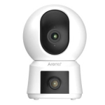 ARENTI P3TT Dual Lens 3MP WIFI Indoor Camera Pan/Tilt nutikad kaamerad P3TT