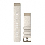GARMIN QuickFit Band 20mm, Cream Heathered Nylon with Cream Gold Hardware aksessuaarid 010-13102-07