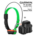 GARMIN Alpha TT 25 GPS Dog Tracking Collar + Beeper Battery Pack elektrilised kraed 010-04149-21 / 010-03383-00