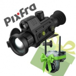 PIXFRA CHIRON C450LRF 384x288 50mm 1x-8x 50Hz Wi-Fi + gift ESKY E50 trail camera Termilised vaatamisv&auml;&auml;rsused C450LRF / ES-E50G