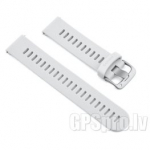GARMIN Quick Release Band 20mm, White Silicone Band with Stainless Steel Hardware aksessuaarid 010-11251-1P