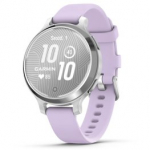 GARMIN Lily 2 Active, Silver with Purple Jasmine Silicone Band spordikell 010-02891-01