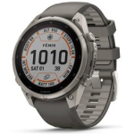 GARMIN Fenix 9 Pro 47mm Solar inReach, Titanium Pebble Gray/Silver Gray spordikell 010-04338-01