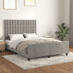vidaXL voodiraam peatsiga 3126001
