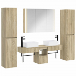 vidaXL Vannitoa peegel 3407201