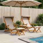 vidaXL Deck Chair 3407803
