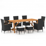 vidaXL s&ouml;&ouml;gitoakomplekt 3068804