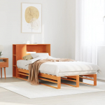 vidaXL raamaturiiuliga voodi 3323904