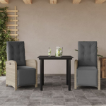 vidaXL bistrookomplekt 3212605
