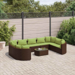 vidaXL aiadiivani komplekt 3308406