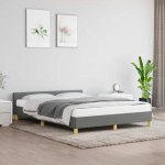 vidaXL voodiraam peatsiga 347408