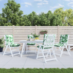 vidaXL madala seljatoega toolipadi 377708