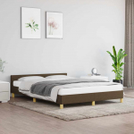 vidaXL voodiraam peatsiga 347410