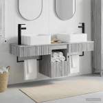 vidaXL Vannitoa peegel 3405613