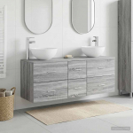 vidaXL Vannitoa peegel 3405816