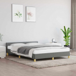 vidaXL voodiraam peatsiga 347416