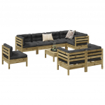 vidaXL aiadiivani komplekt 3299518