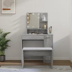 vidaXL LEDiga tualettlaua komplekt 3114121