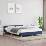 vidaXL voodiraam peatsiga 347421