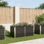 vidaXL k&otilde;rgendatud peenrakast 45722