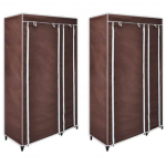 vidaXL kokkupandav riidekapp 60722