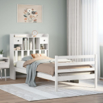 vidaXL raamaturiiuliga voodi 3321923