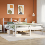 vidaXL raamaturiiuliga voodi 3322023