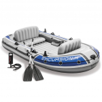 INTEX Excursion 4 kummipaat aerude ja pumbaga 68324NP
