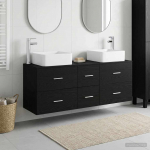 vidaXL Vannitoa peegel 3405828
