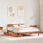 vidaXL Puidust voodi raam 3422728