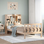 vidaXL raamaturiiuliga voodi 3321729