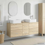 vidaXL Vannitoa peegel 3405829