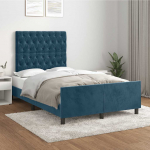 vidaXL voodiraam peatsiga 3125932