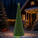 vidaXL Kunstkuusk LED-tuledega 42056536