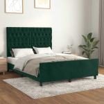 vidaXL voodiraam peatsiga 3125937