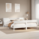 vidaXL raamaturiiuliga voodi 3322937