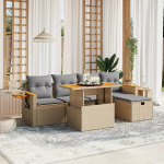 vidaXL aiadiivani komplekt 3276139