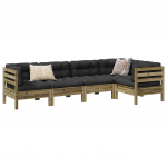 vidaXL aiadiivani komplekt 3299440