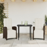 vidaXL bistrookomplekt 3212542