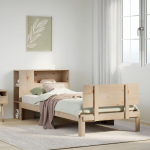 vidaXL raamaturiiuliga voodi 3322642