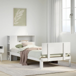 vidaXL raamaturiiuliga voodi 3322643