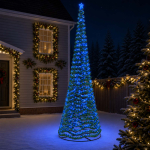 vidaXL Kunstkuusk LED-tuledega 42056543