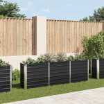 vidaXL k&otilde;rgendatud peenrakast 47043