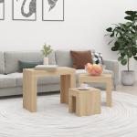 vidaXL &uuml;ksteise peale k&auml;ivad kohvilauad 808543