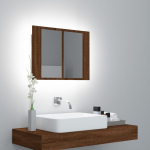 vidaXL LED peegelkapp 822843