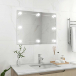 vidaXL LED-tuledega seinapeegel 3078644